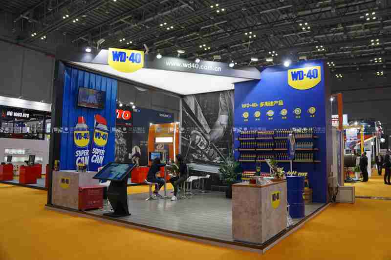 WD-40-2019年上海展會展臺設(shè)計(jì)案例