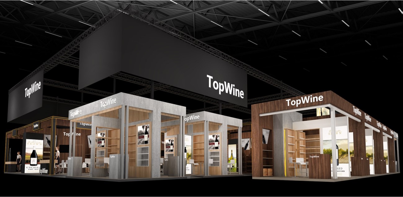 TopWine-上海展會展臺設計搭建設計案例