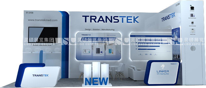 國外展臺設計搭建-Transtek