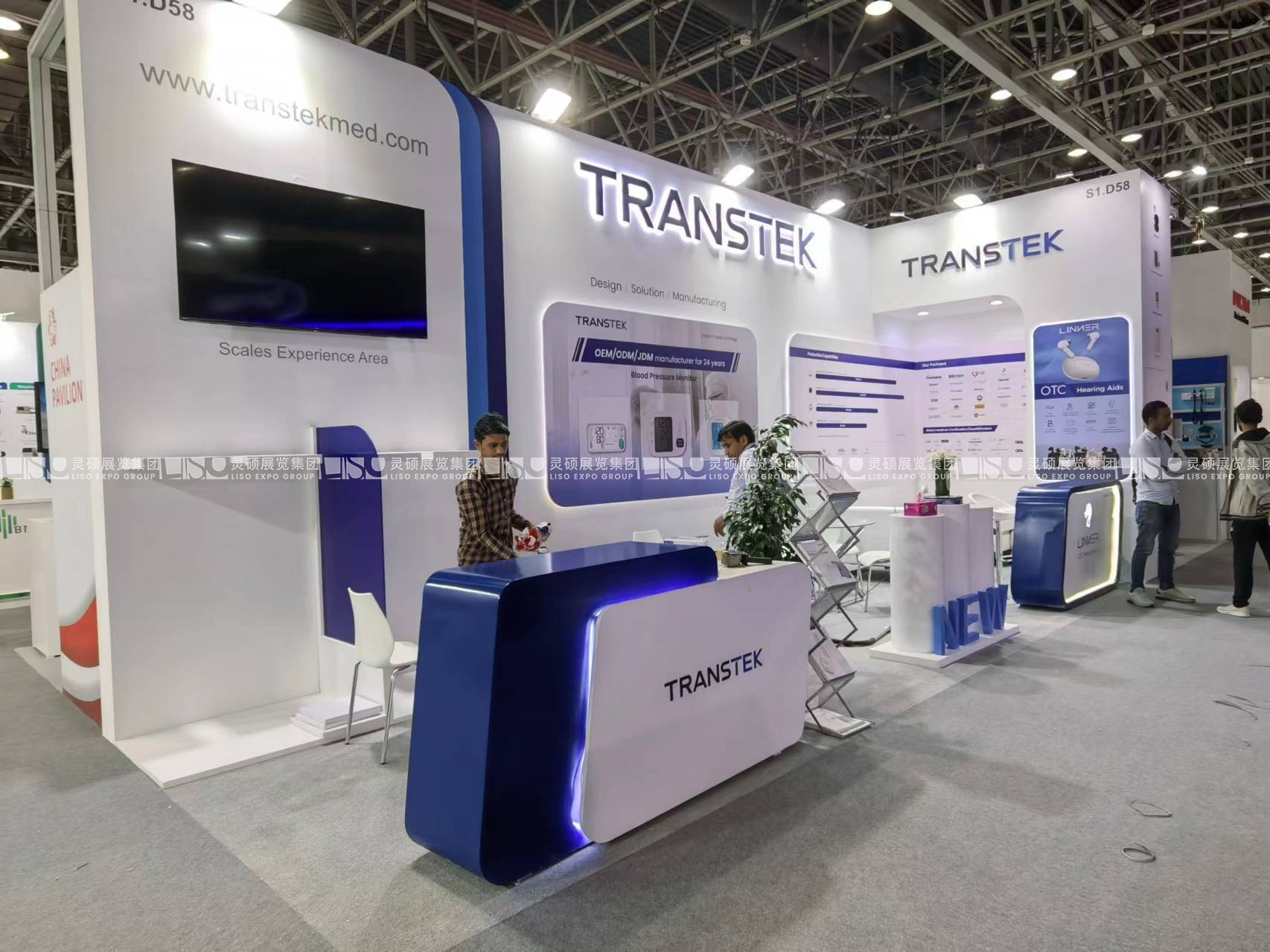 國外展臺設計搭建-Transtek